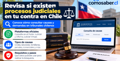 saber si una persona tiene demandas